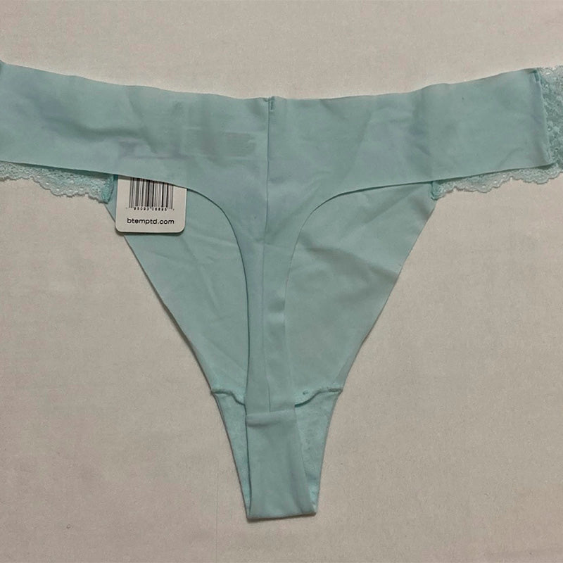 b.tempt’d b.bare Thong Panty, Saltwater Slide XL