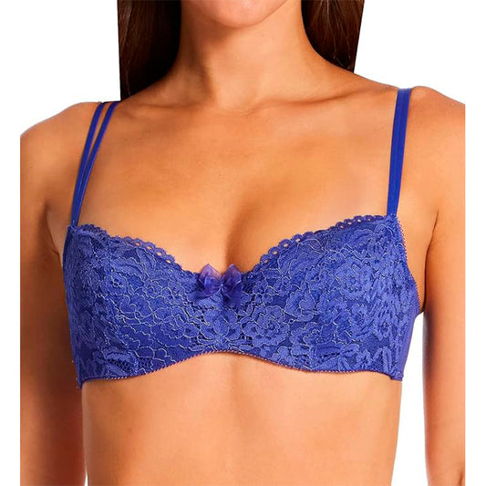 b.tempt'd  Ciao Bella Balconette Bra Spectrum Blue 34DDD