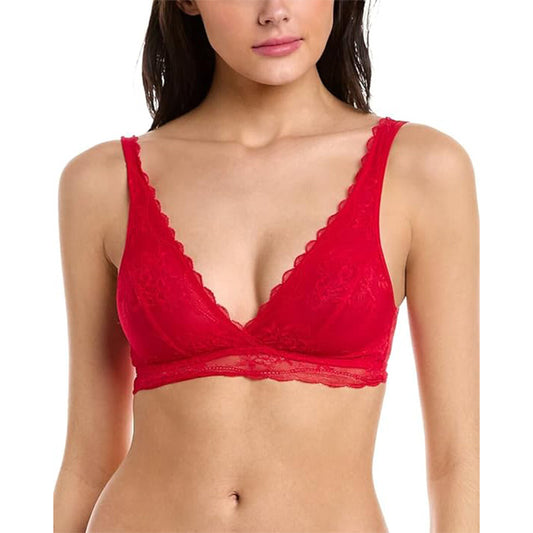 b.tempt'd by Wacoal  No Strings Attached Bralette Crimson Red XL