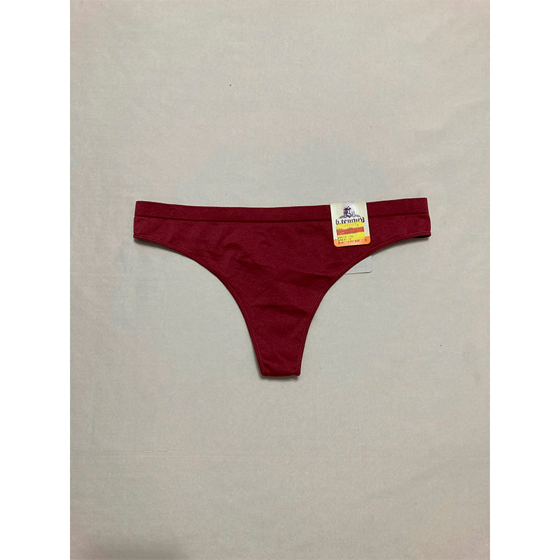 b.tempt'd Comfort Intended Thong Panty Maroon S