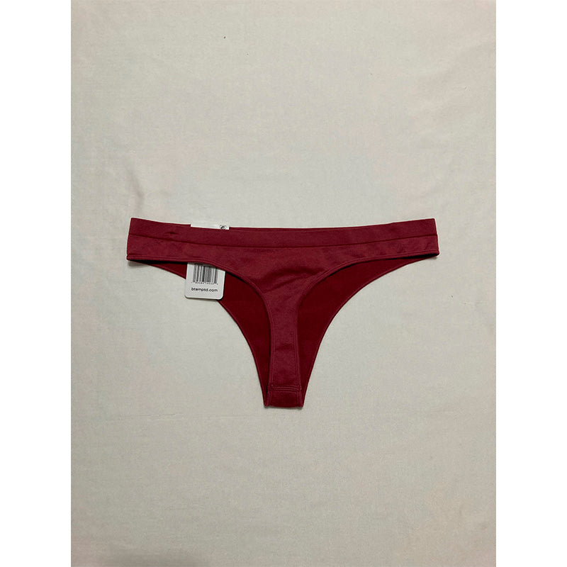 b.tempt'd Comfort Intended Thong Panty Maroon S