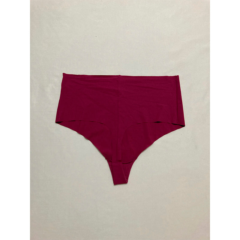 b.tempt'd  b.Bare Hi Waist Thong Raspberry L
