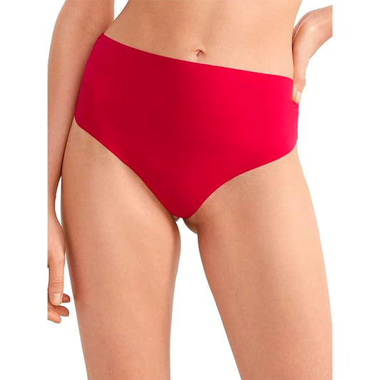 b.tempt'd Bare Hi Waist Thong, Persian Red XL