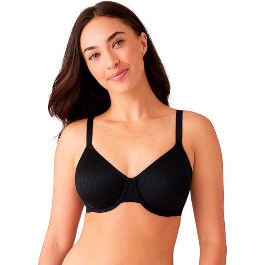 Wacoal Women's Inside Job Unlined Underwire Bra Black 36C