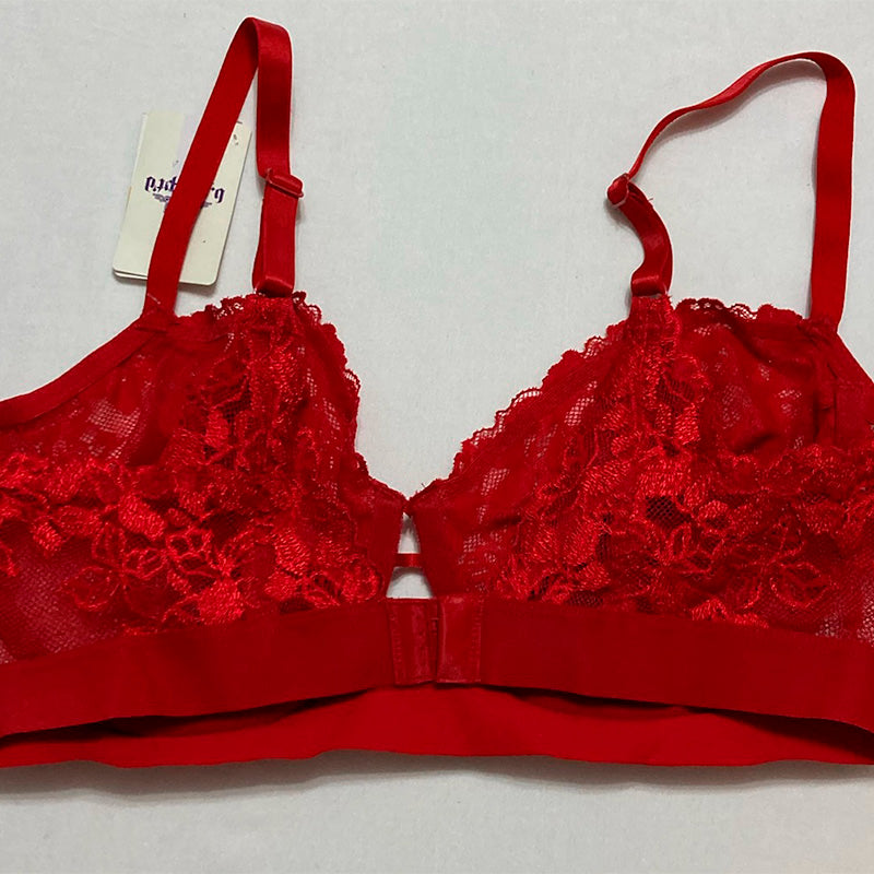 b.tempt'd by  Opening Act Underwire Bra Haute Red 36DD