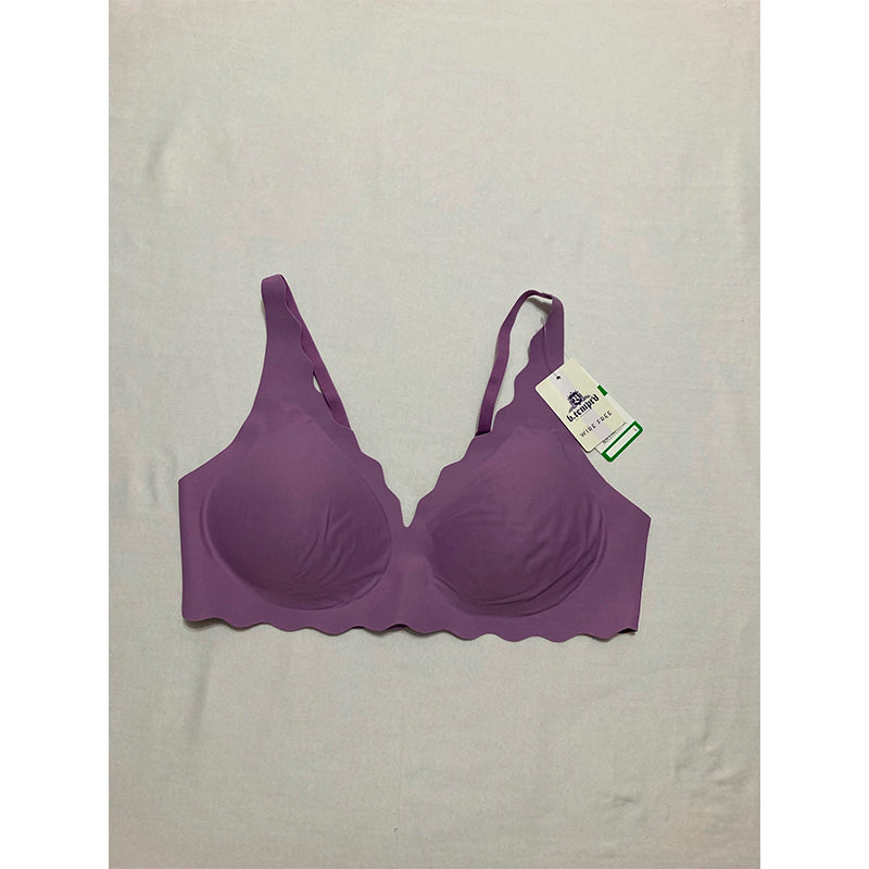 b.tempt'd Women's b.wow'd Convertible Wire Free Bra Orchid Mist L