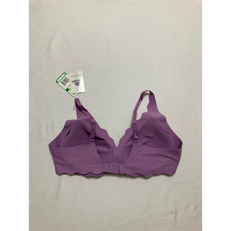 b.tempt'd Women's b.wow'd Convertible Wire Free Bra Orchid Mist L