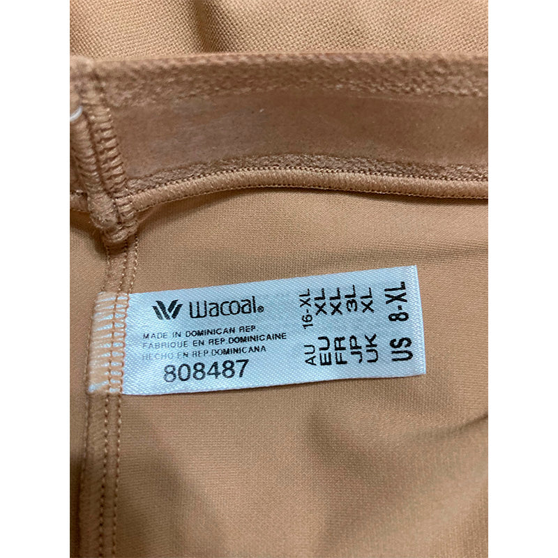 Wacoal Straight Shape Revelation Hi Waist Thigh Shaper Praline XL