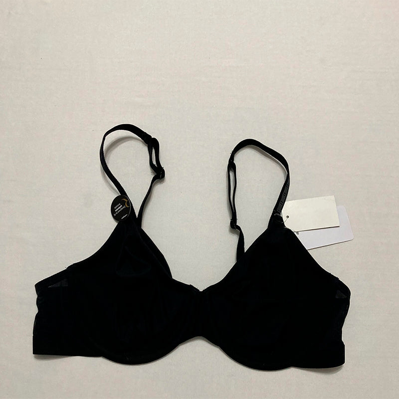 Wacoal Uneven Shape Revelation Unlined Underwire Bra Black 36C