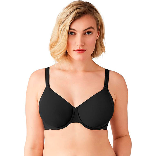 Wacoal Uneven Shape Revelation Unlined Underwire Bra Black 36C