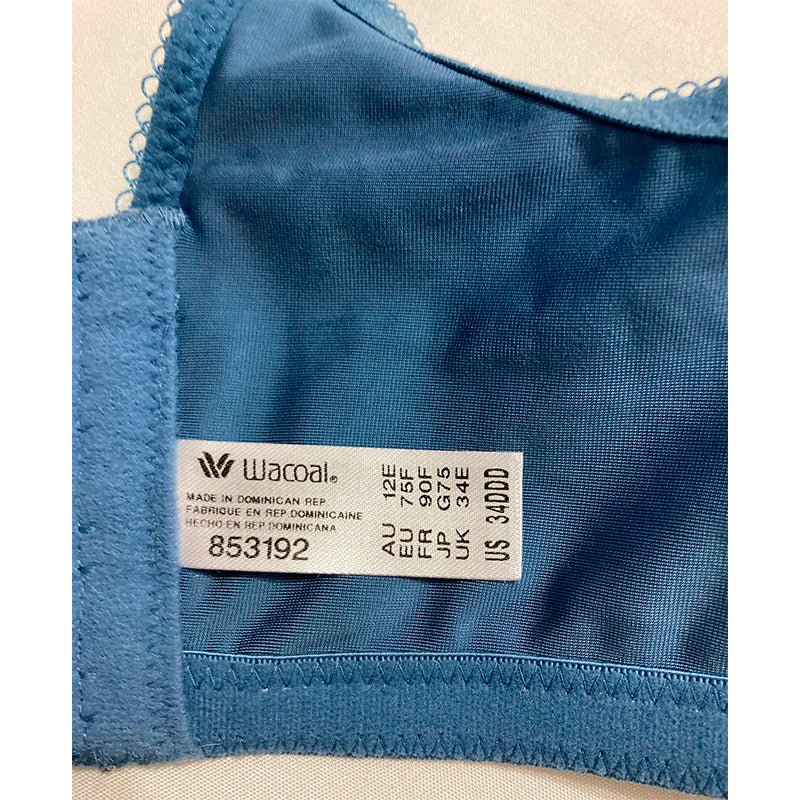 Wacoal Basic Beauty Contour T-Shirt Bra Coronet Blue 34DDD