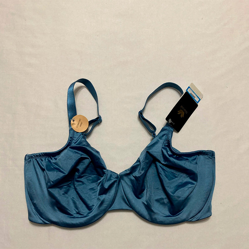 Wacoal Inner Sheen Underwire Bra Coronet Blue 34DDD