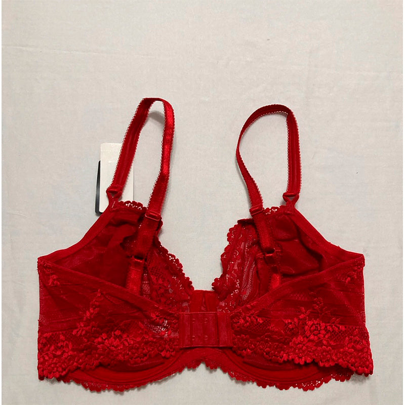Wacoal Embrace Lace Underwire Bra Equestrian Red 40DD