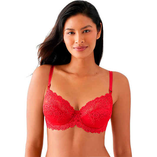 Wacoal Embrace Lace Underwire Bra Equestrian Red 40DD