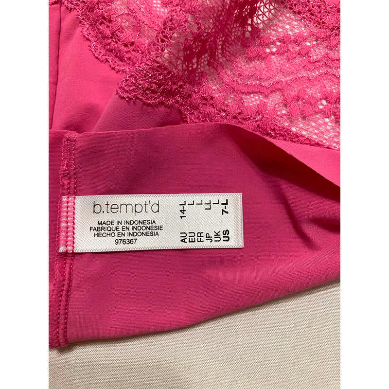 b.tempt'd b.Bare Cheeky Panty Ibis Rose L
