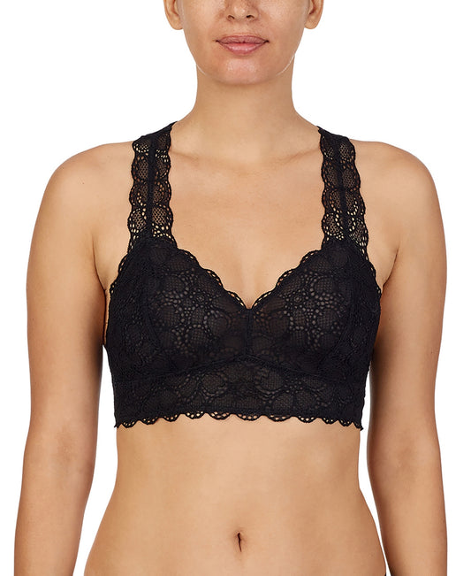 DKNY Superior Lace Balconette Bra BLACK L