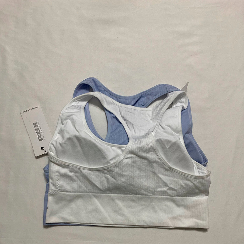 RBX Active Athletic Yoga Crop Tank Top 2 Pack Multicolor XL