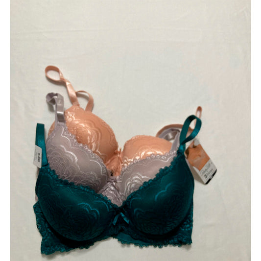 Rene Rofe 3 Pack Adjustable Straps Multicolor 36D