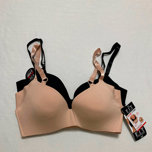 FIT Bra Firm Control 2 Pack Multicolor 36D