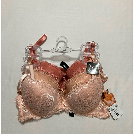 Rene Rofe Slight Push-Up Pack 3 Multicolor 36B