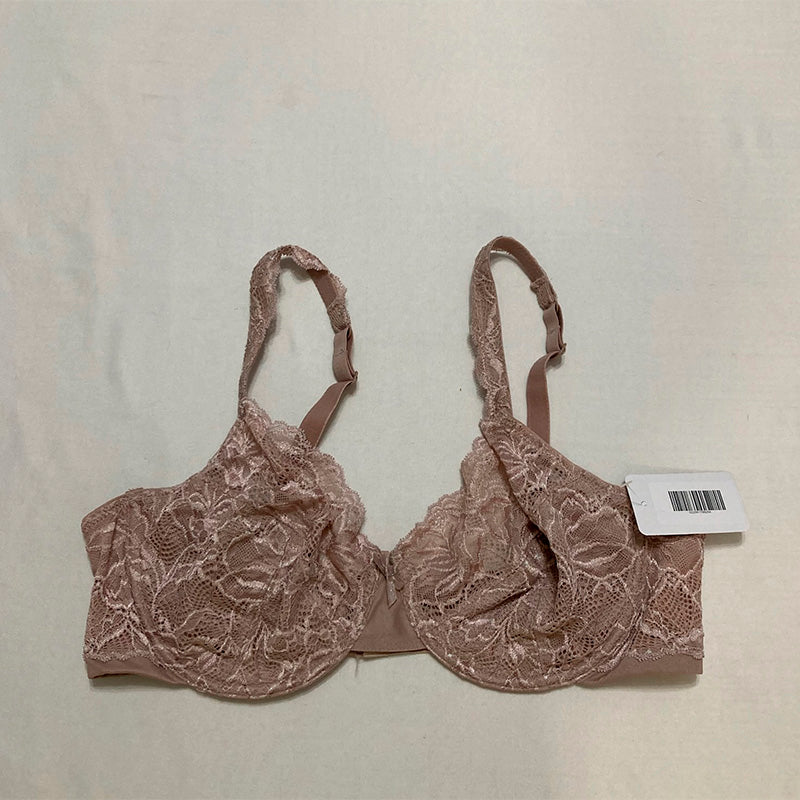 Bali Lace Desire Underwire Bra Full-Coverage Lace Evening Blush 40C