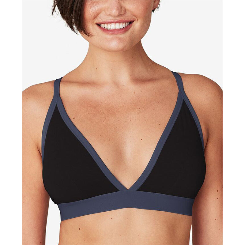 Maidenform Naturally Soft Triangle Bralette Black L