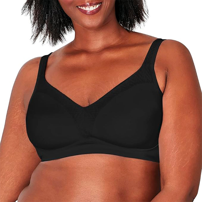 Playtex Bounce Control Convertible Wireless T-Shirt Black 42DD