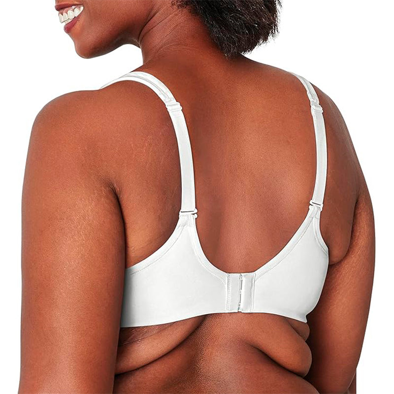 Playtex  Bounce ControlWireless T-Shirt, Full-Support Wirefree Bra White 38DDD