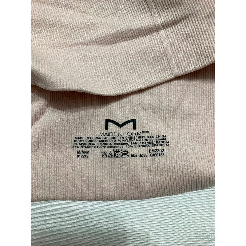 Maidenform Pure Comfort  Pullover Wireless V-Neck Cami  Removable Cups Sandshell M