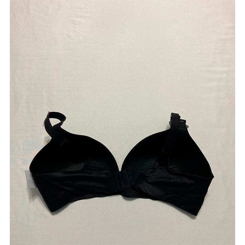 Bali Comfort Revolution Soft Touch Perfect T-Shirt Wirefree Bra Black 2XL