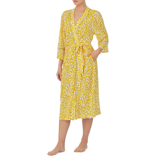 Refinery Wrap Robe in Yellow L/XL