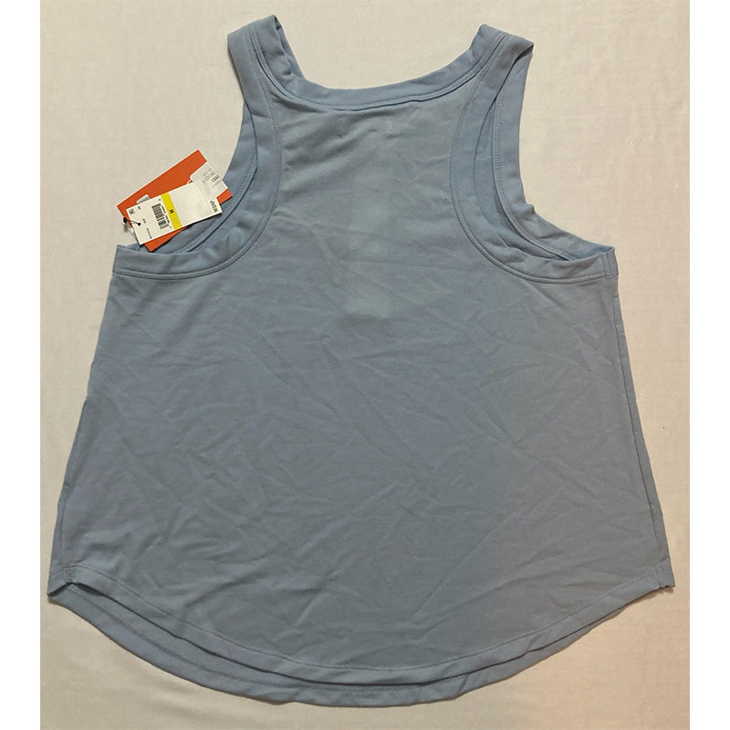 Refinery29 French Terry Lounge Henley Tank Blue M