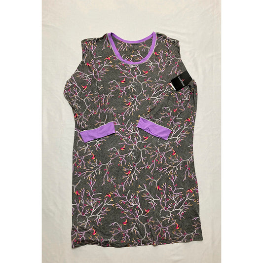 Cuddl Duds Short Sleepshirt Multicolor XL