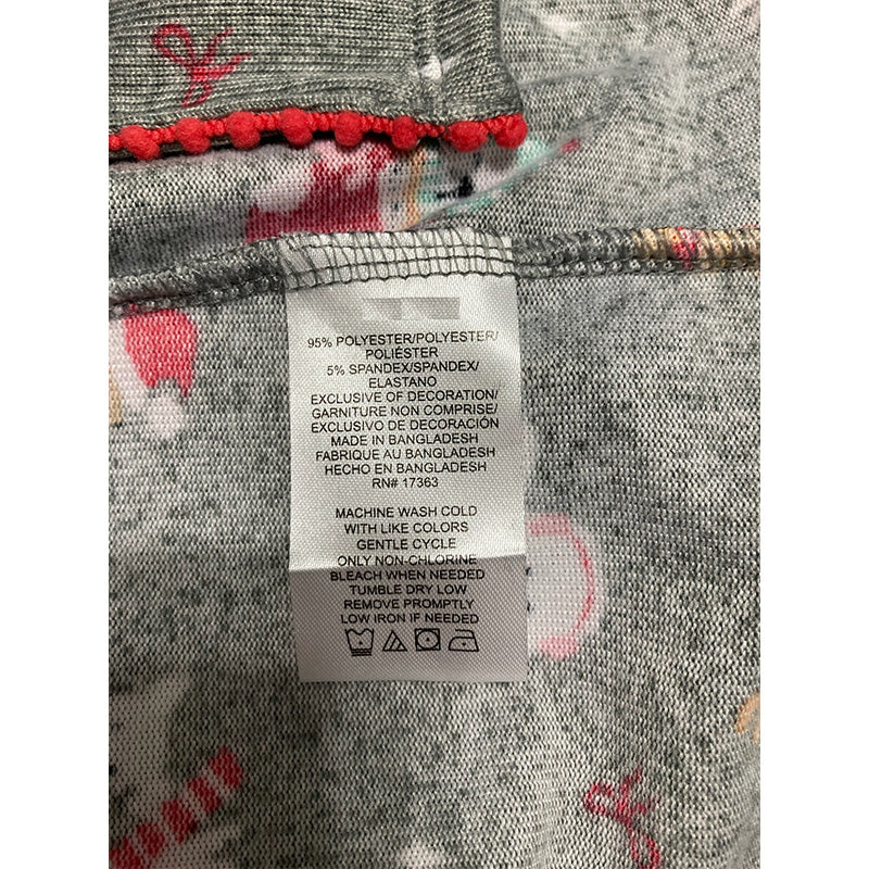 Cuddl Duds Ultra-Soft Notch-Collar Festive Pajamas Set XL