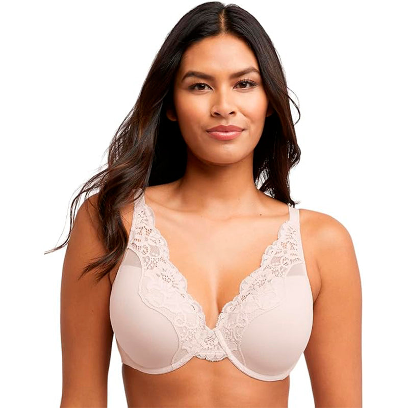Bali U Lace Underwire Comfort Stretch Full Sandshell 38D