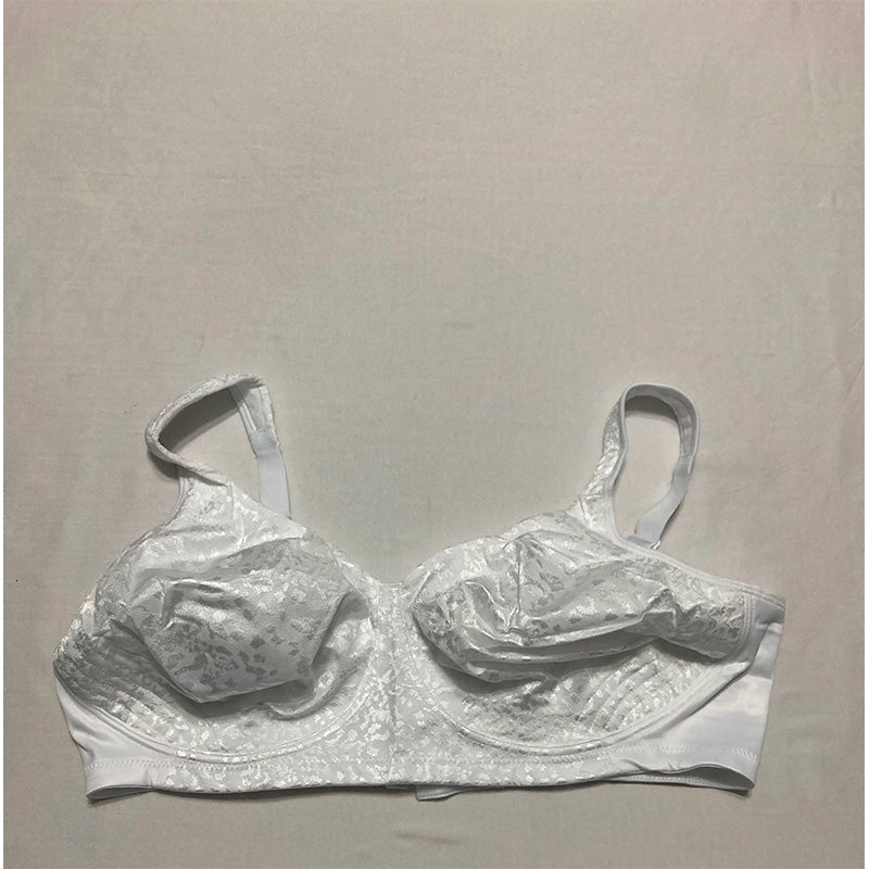 Playtex Lift Wireless Full-Coverage Bra Single White Animal 44D