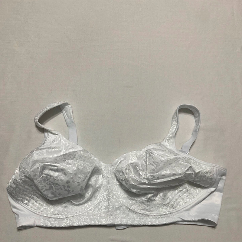 Playtex Lift Wireless Full-Coverage Bra Single White Animal 44D