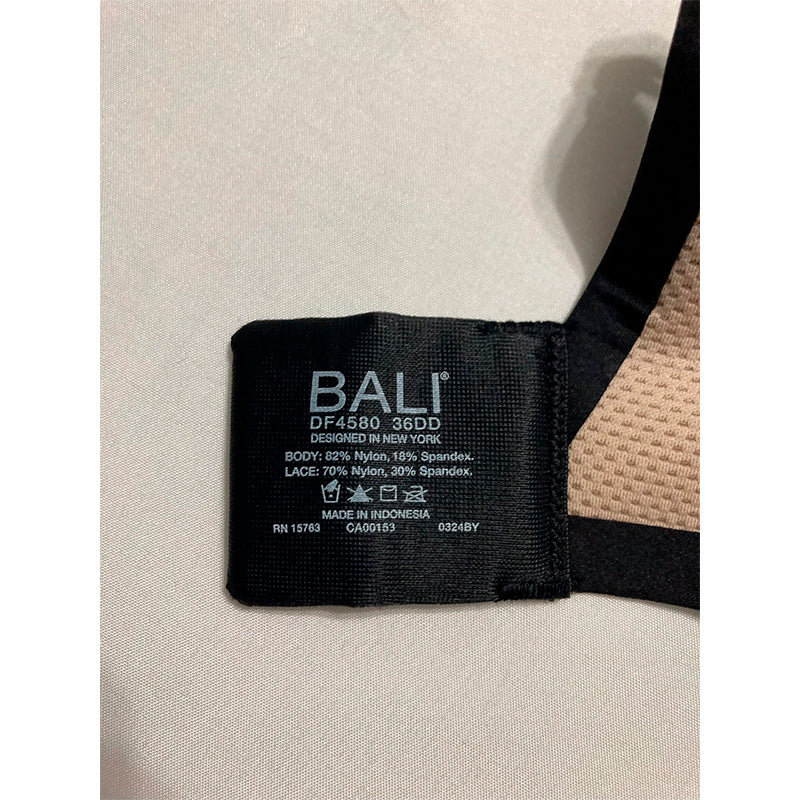 Bali T-Shirt Coolest Smoothing Underwire Black 36DD