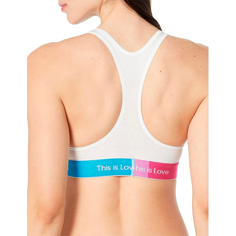Calvin Klein Women's This is Love Modern Cotton Bralette White L