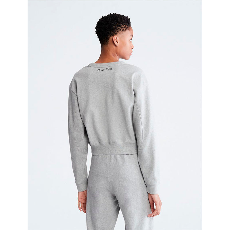 Calvin Klein Long Sleeve Crewneck Only Sweatshirt Grey L