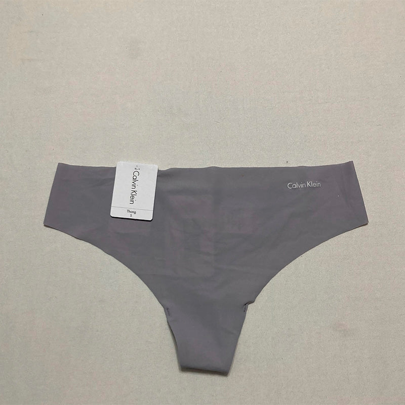 Calvin Klein Invisibles Thong S Dapple Grey