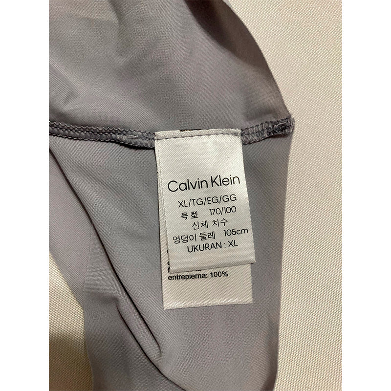 Calvin Klein Invisibles Thong XL Dapple Grey