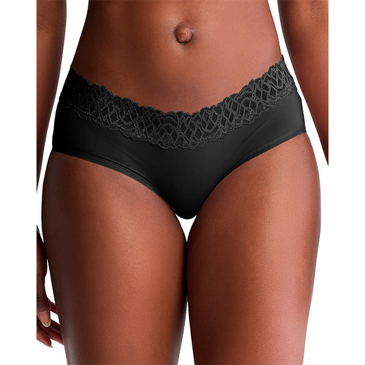 Calvin Klein Attraction Lace Trim Hipster Black S