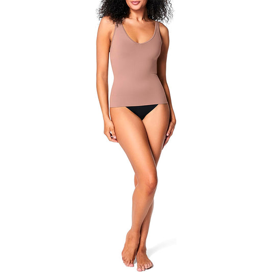 Spanx Everyday Seamless Shaping Tank Top Cafe Latte L