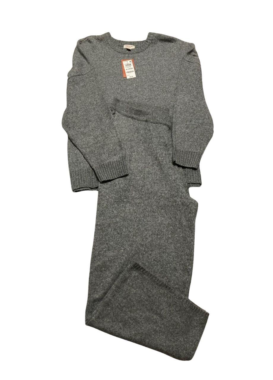 STATE OF DAY Pajama set long sleeve GRAY XL