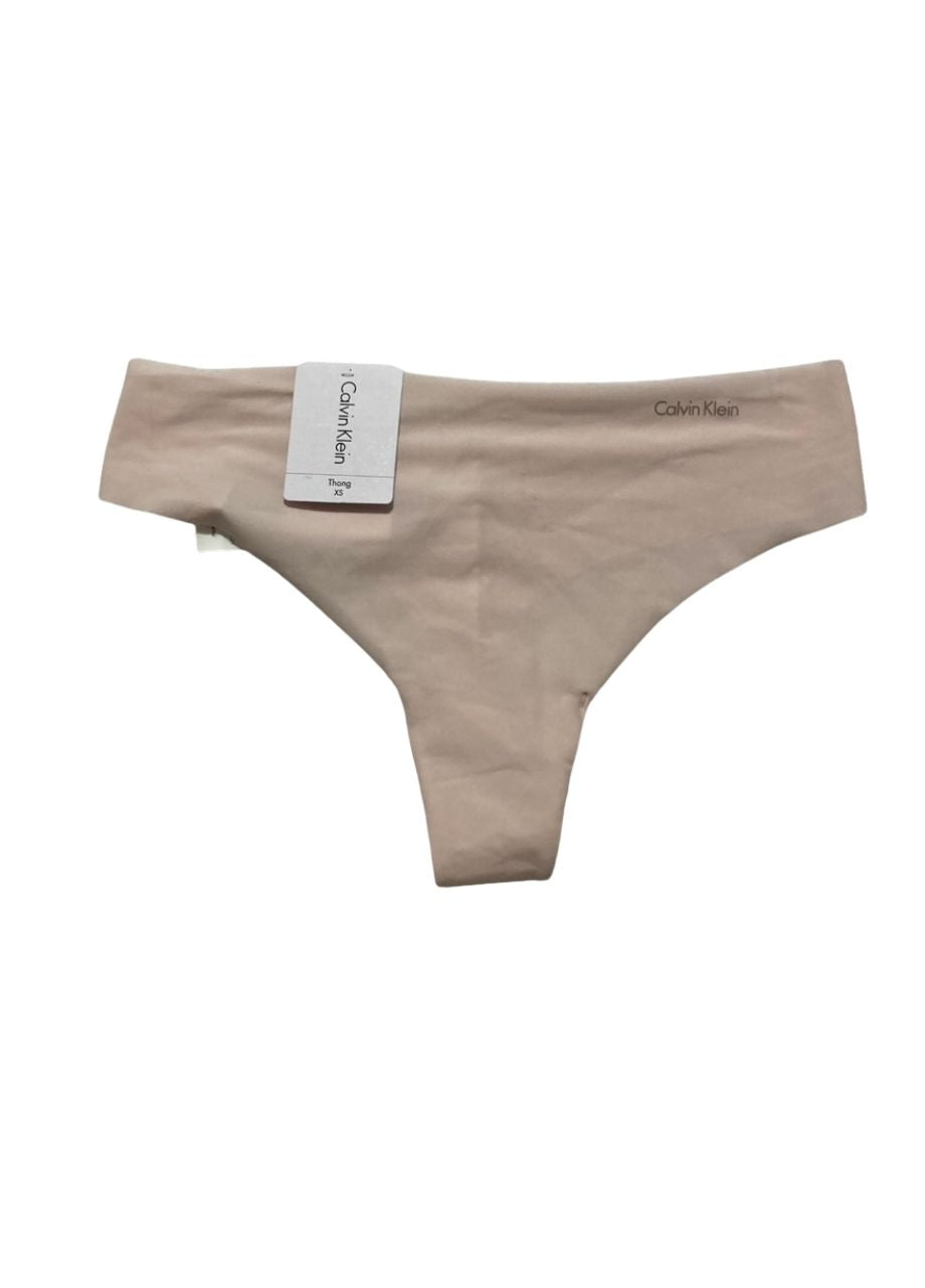 CALVIN KLEIN Invisibles Thong ROSE XS