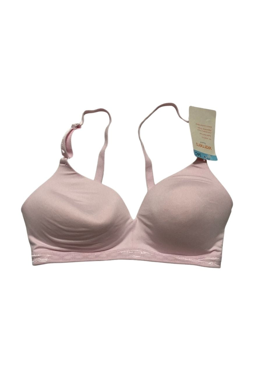 WARNER'S Super Soft Wireless Lightly Lined Comfort Bra PALE PINK 34C