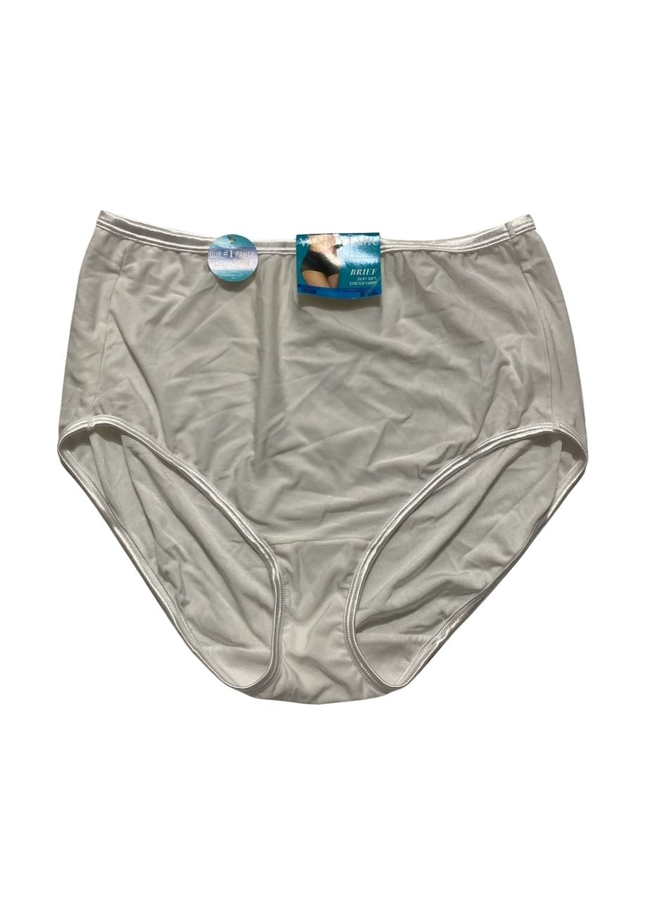 VANITY FAIR Illumination Brief Panties STAR WHITE 2XL