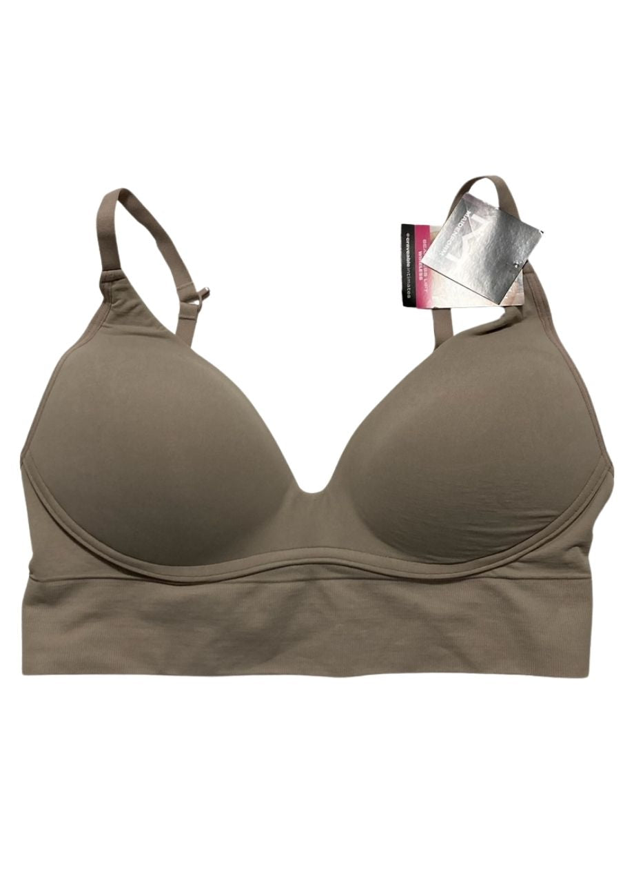 MAIDENFORM Push-up Bra Seamless Lift Longline Bralettes EVENING BLUSH L