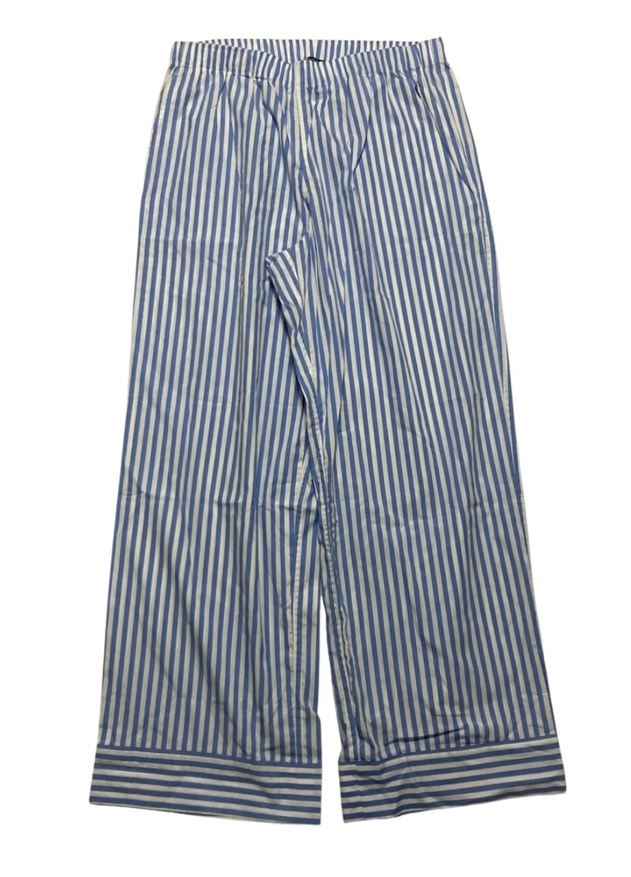 POLO RALPH LAUREN Long-Sleeve Poplin Pajama Set BLUE L